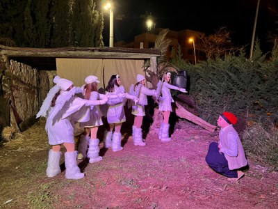 El quadre del Caganer, un dels més emblemàtics de la representació.