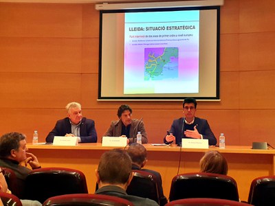 El tinent d'alcalde Toni Postius ha exposat la situació del polígon de Torreblanca.