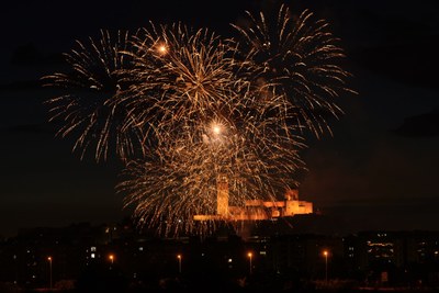 Punt final a la Festa Major amb el Castell de Focs.