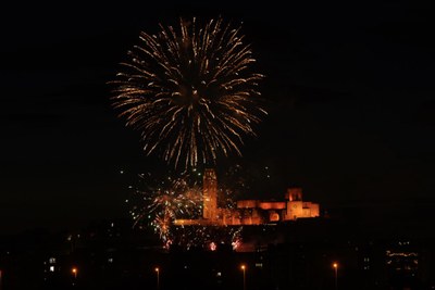 El Castell de Focs a càrrec de la Pirotècnia Turis, vinguda des de València.