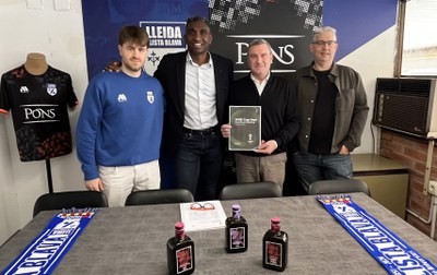 L'acte en què s'ha confirmat la sol·licitud per acollir la CERS s'ha fet al pavelló Onze de Setembre, on juga el Pons Lleida..