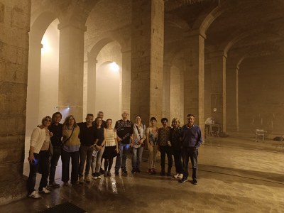 Visita al Dipòsit del Pla de l'Aigua (imatge d'arxiu).
