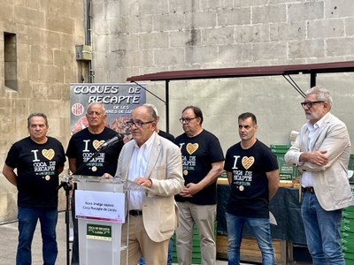 El director general d’Empreses Agroalimentàries, Qualitat i Gastronomia del Departament d’Agricultura, Ramaderia, Pesta i Alimentació, Joan Gòdia, du….