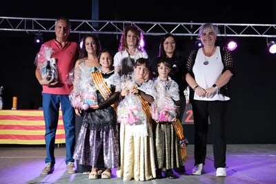 Imatge de divendres, en l'acte del pregó, a càrrec d'Antonio Guitart, a la festa major de Llívia..