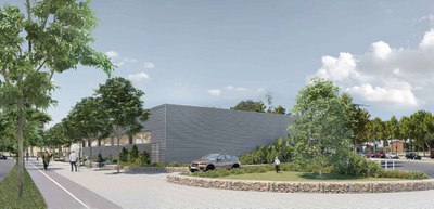 Imatge virtual del projecte de l'empresa Aldi.