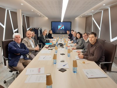 Imatge de la reunió, a Mercolleida.