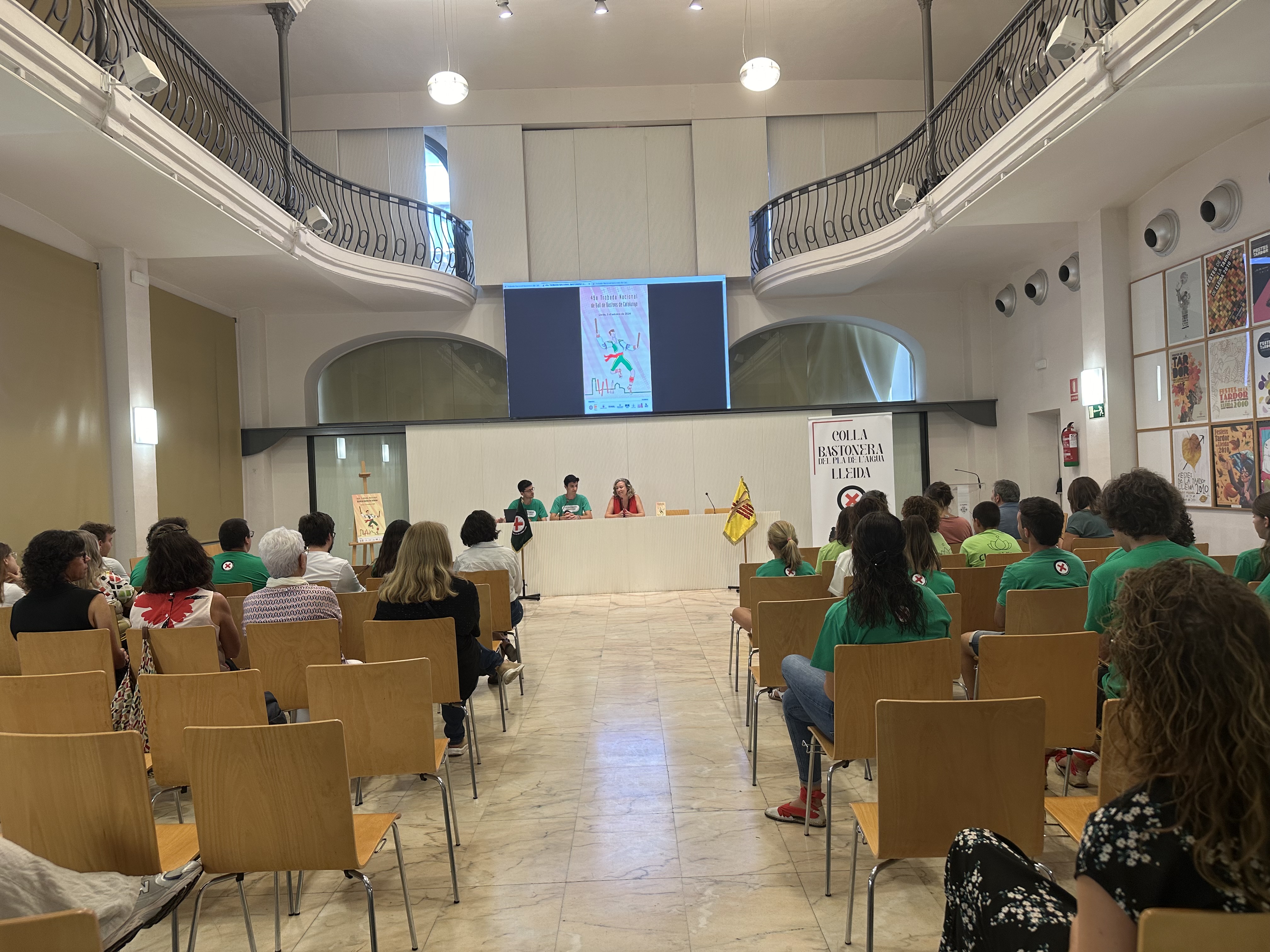 La regidora de Cultura, Pilar Bosch, ha assistit aquest dimecres a la presentació d’aquest esdeveniment