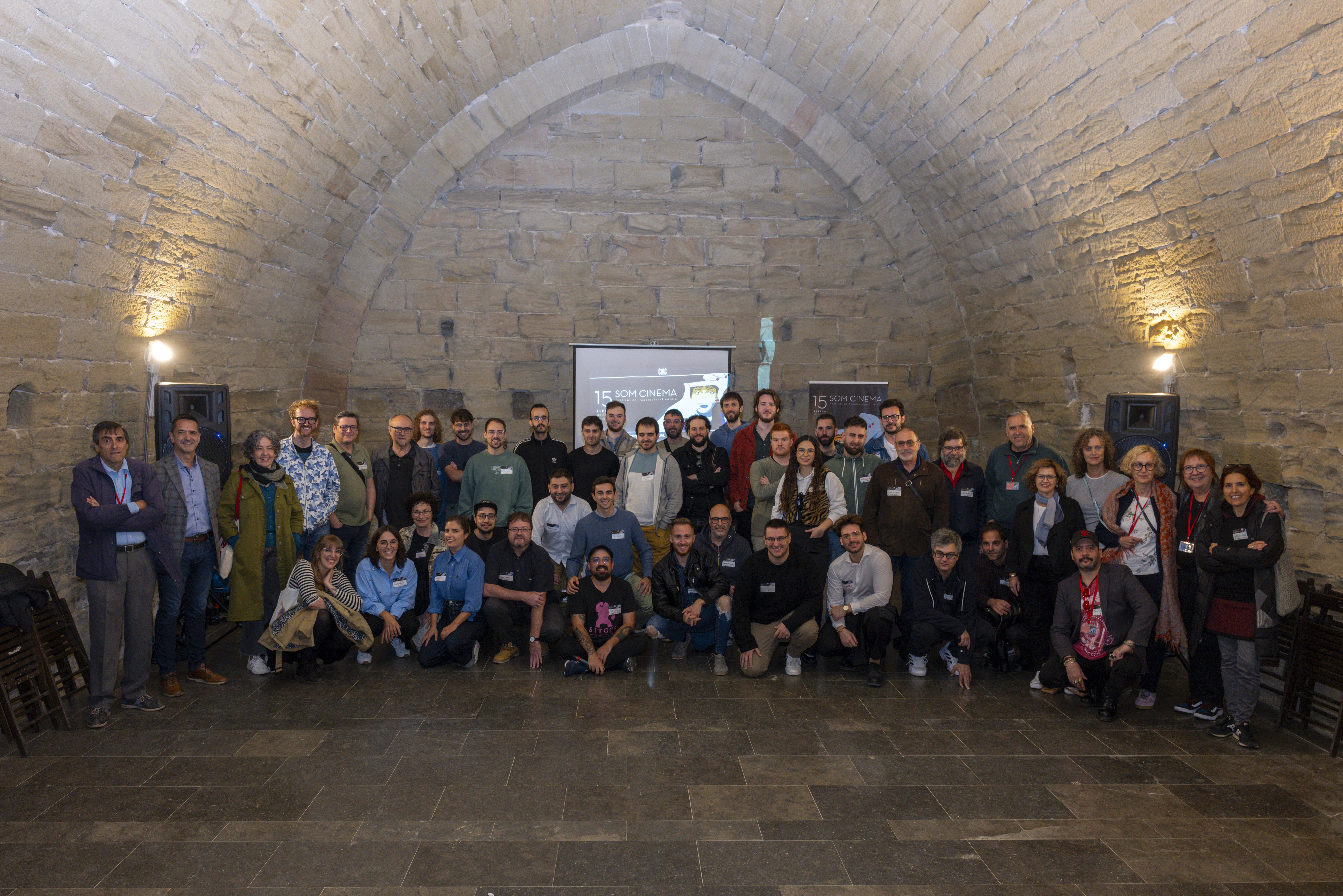 La presentació de CLAC (Col·lectiu Lleidatà d’Audiovisuals i Cinema) ha estat una de les activitats paral·leles destacades del festival