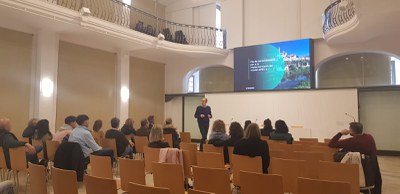 Imatge d'una de les sessions informatives que s'han realitzat des de finals de febrer..