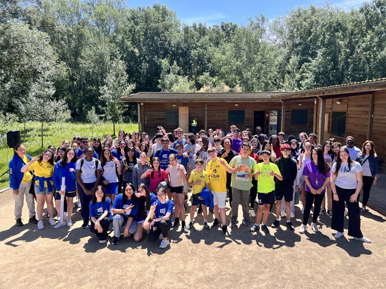 Els alumnes de Secundària també van celebrar un acte de tancament d'activitats