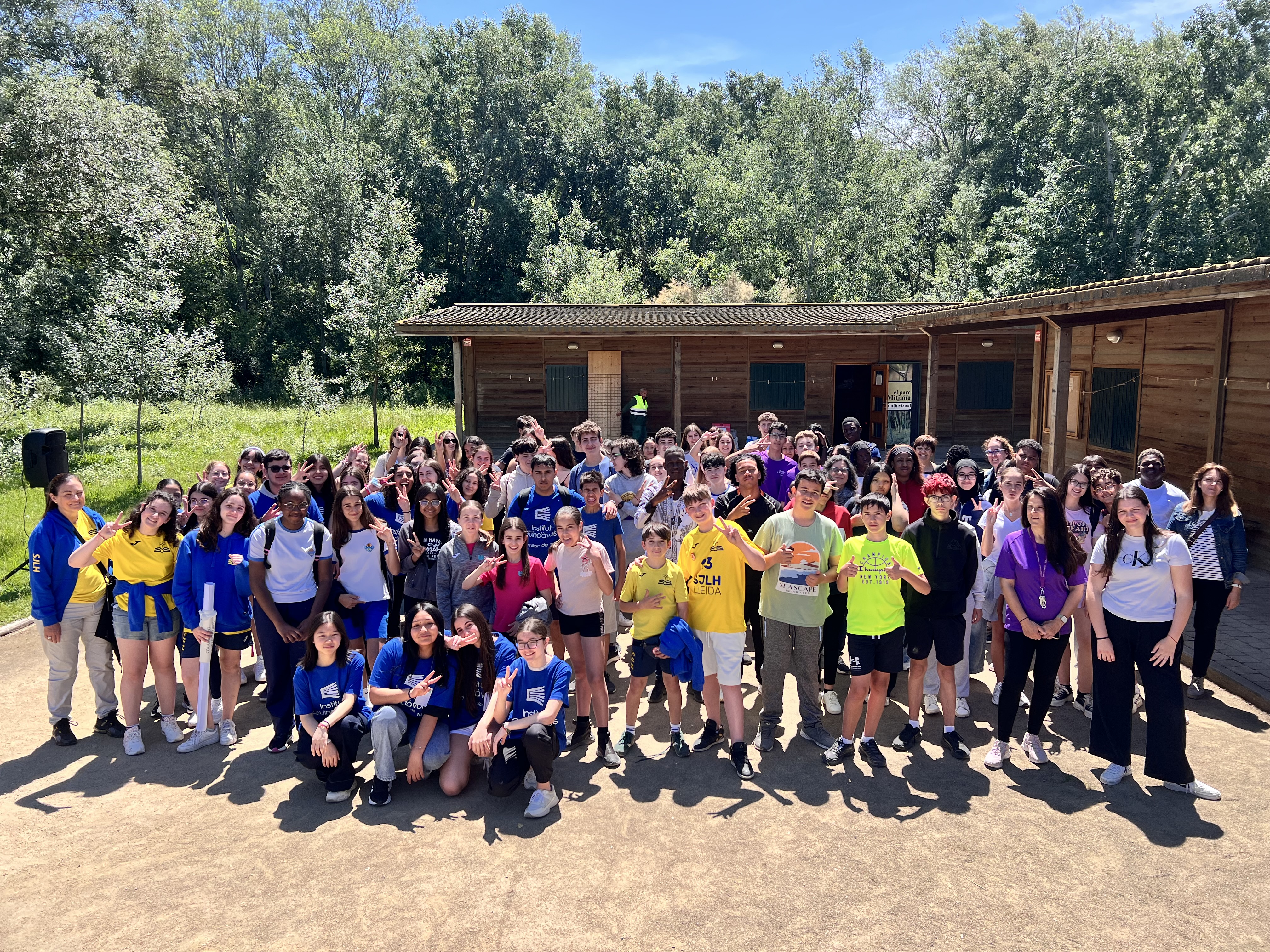 Els alumnes de Secundària també van celebrar un acte de tancament d'activitats
