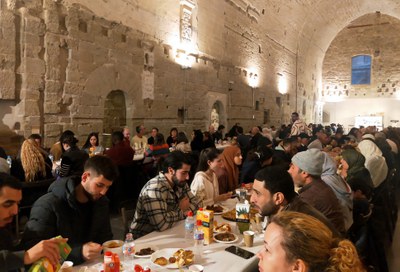 Iftar per a la Convivència de Lleida, trobada organitzada conjuntament amb l’entitat IntegraLleida, a la Seu Vella de Lleida..