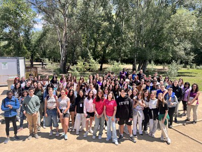 La cloenda de les activitats de Secundària, el passat 16 de maig.