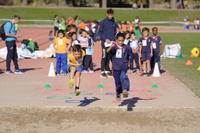 500 nens i nenes fan esport, avui, a la pista de Les Basses.