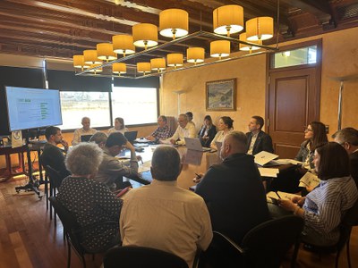 Aquest dimarts s'ha celebrat la Comissió de Seguiment del transport públic urbà col·lectiu que ha estat presidida per la tinenta d’alcalde i regidora de Seguretat, Mobilitat i Civisme, Cristina Morón.