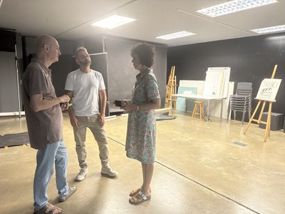 Mig miler de persones es formen cada curs a l’Escola d’Art Municipal Leandre Cristòfol.