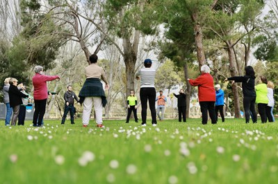 Acivitat de Taitxí en col·laboració amb la regidoria d'Esports.
