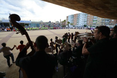 La Bellpuig Cobla, al 74è concurs de colles sardanistes de Lleida..