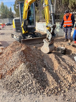 L'actuació comporta la millora del drenatge d'aigües pluvials.