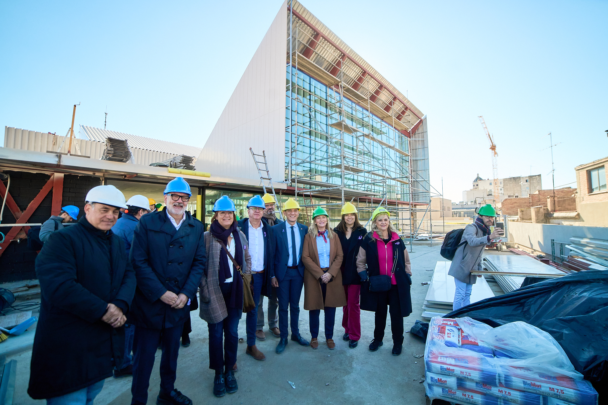 La terrassa-mirador del nou Museu.