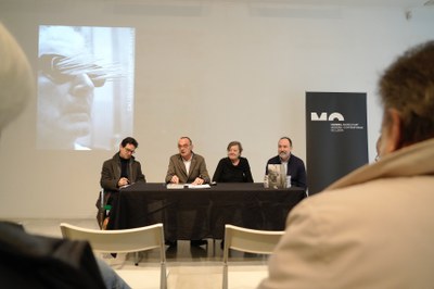 Presentació del llibre “Calidoscopi Benet Rossell”, al Morera. Museu d’Art Modern i Contemporani de Lleida, a les instal·lacions del Casino..