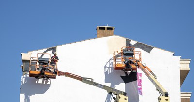 El mural de Dase i el seu equip, als Mangraners.