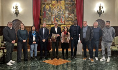 Conveni de la Paeria amb l'Handbol Lleida per l'ús compartit del pavelló municipal Onze de Setembre..