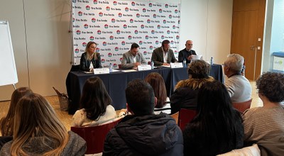 Presentació de Cucalòcum, que enguany ofereix una quarantena d'activitats als pavellons 3, 4 i 5 de Fira de Lleida..