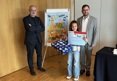 Martina Costa (Episcopal) ha estat la guanyadora del concurs per escollir la imatge del cartell del saló..