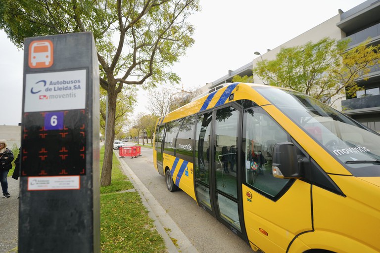 El bus llançadora de Ciutat Jardí és una de les millores que s'ha dut a terme en els darrers mesos en el marc del Pla de Mobilitat Urbana i Sostenible