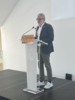 Larrosa ha explicat que la nova entrada única posicionarà Lleida com a capital cultural.