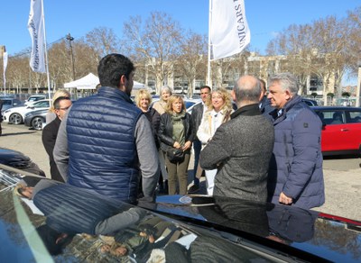 Visita institucional a Lleida Ocasió, que té lloc aquest cap de setmana a Fira de Lleida..