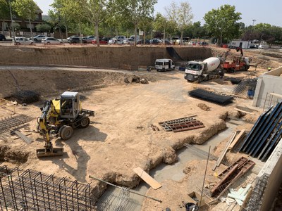 L’actuació, que ja està en marxa, forma part del compromís urbanístic per a la llicència del nou supermercat.