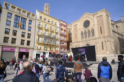 El Ball de Vermut a la plaça Sant Joan amb Alea Quartet.