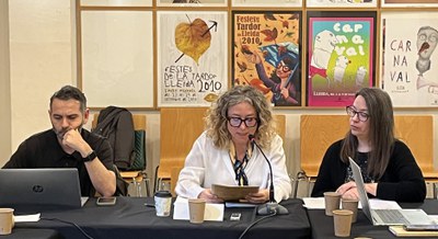 Un dels punts de l'ordre del dia de la comissió d'avui ha estat el Pla Lector municipal de la ciutat de Lleida 2026-2030..