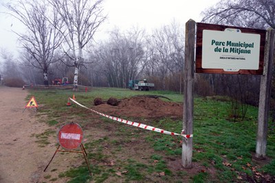 L'accés al parc de la Mitjana serà ara més verd.