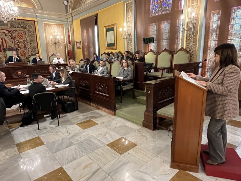 La síndica municipal de greuges, Dora Padial, ha presentat avui el seu informe anual