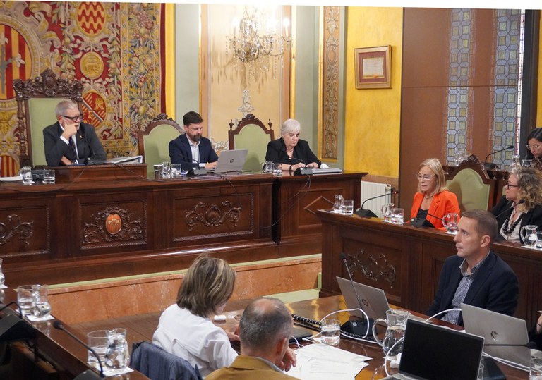 Intervenció de la regidora Anna Miranda, on ha explicat la seva renúncia al càrrec municipal.