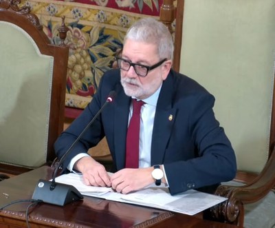 Sessió extraordinària del Ple de l’Ajuntament de Lleida, avui dimecres, 31 de desembre..