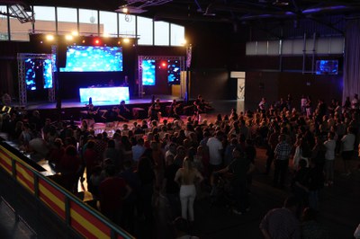 La Festa Major de Magraners també ha comptat amb una exhibició de ball.
