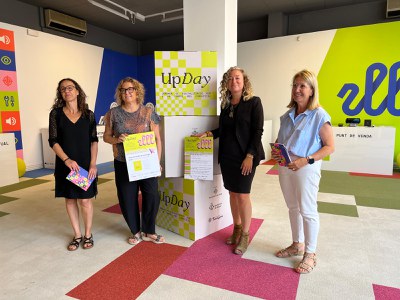 La regidora Pilar Bosch ha presentat avui la primera edició de l'Up Day..