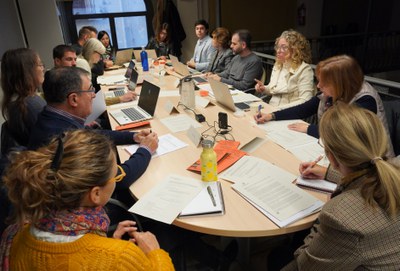 Comissió informativa de la Capital Cultura i les Oportunitats, d'aquest divendres.