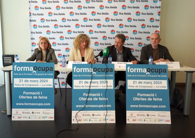 FormaOcupa tindrà lloc el dijous, dia 21, al matí i a la tarda, al Palau de Congressos de La Llotja..