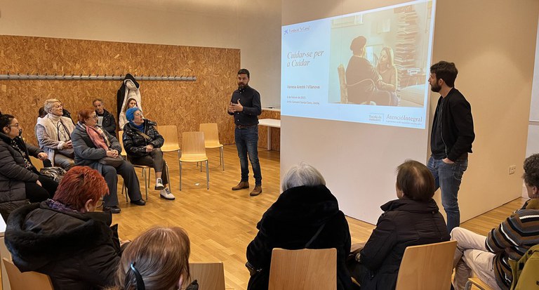 El projecte "Cuidem-nos", de la Regidoria d'Acció i Innovació Social, reconegut per la Fundació Pi i Sunyer com a exemple de Bones Pràctiques (imatge d'arxiu d'una de les activitats de la darrera edició).