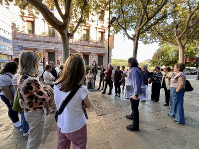 Parada a la Subdelegació del Govern a Lleida.