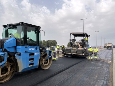 Imatge de les obres.