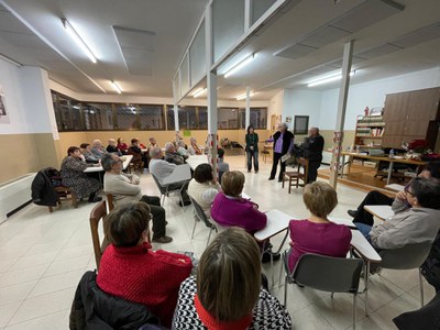 Reunió de la Paeria amb l’Associació de Veïns del Clot i Confluències.