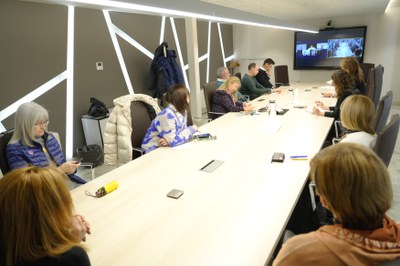 La trobada ha abordat la implantació d'una APEU i les darreres dades del cens d'activitat..