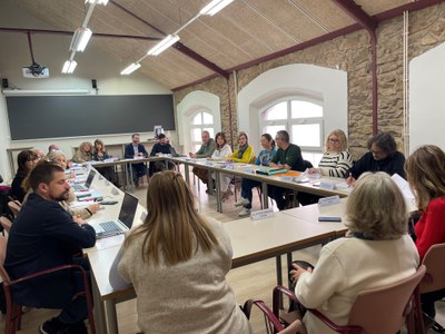Reunió del Consell Rector de l’Institut Municipal d’Ocupació Salvador Seguí.