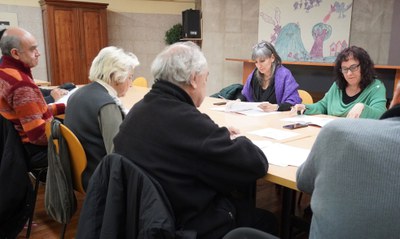 La reunió de l'Assemblea de les Religions s'ha fet a l'Aula Paulo Freire, de la Regidoria d'Educació..